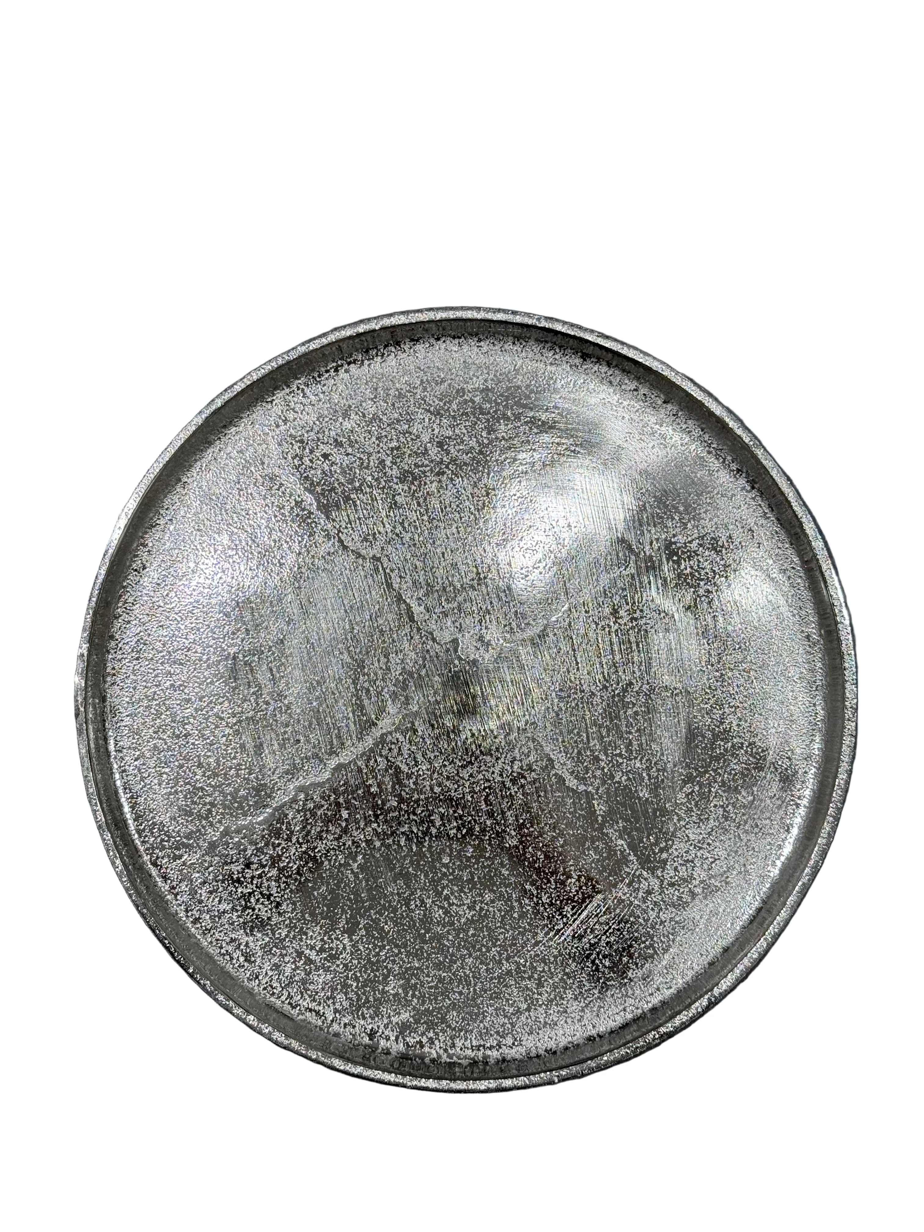 ein-st-ck-vom-gl-ck-alu-teller-rund-silber-25-cm-deko image 2