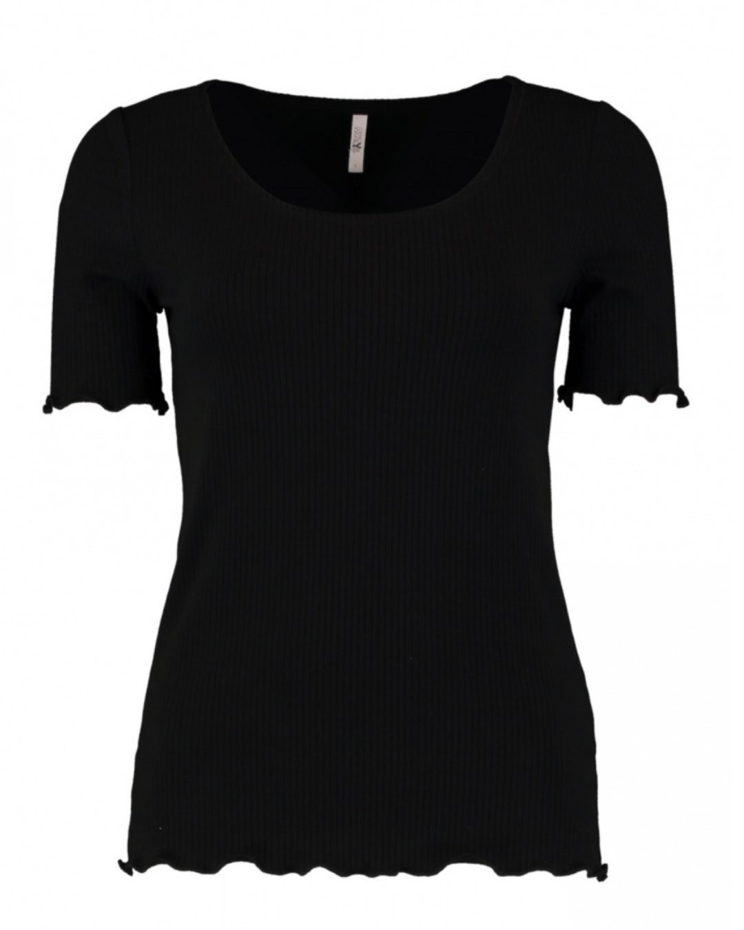 hailys-jana-ripp-t-shirt-schwarz-rundhals-xs-l image 1