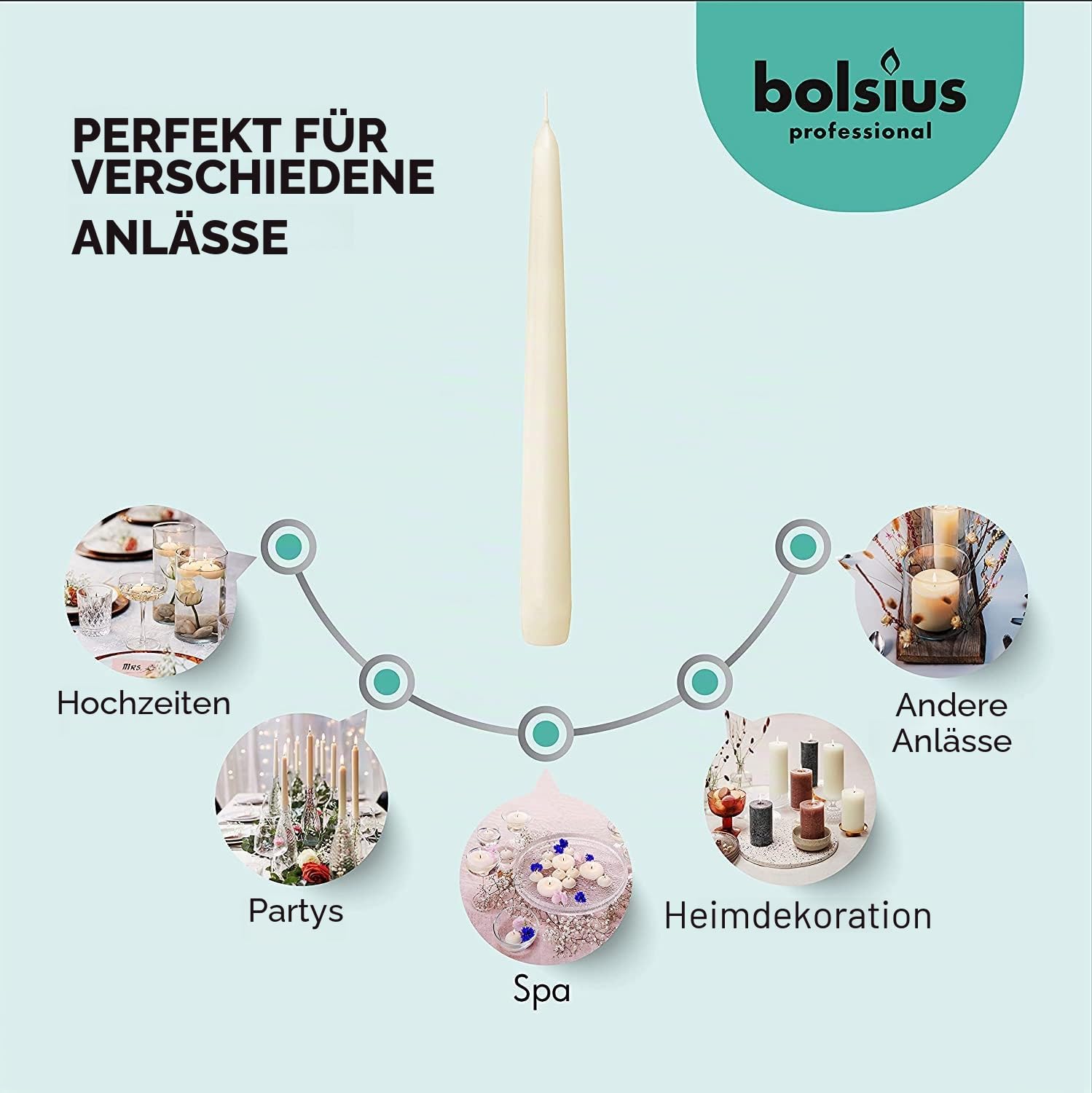 bolsius-essentials-spitzkerzen-elfenbein-24-5-cm-100-st-ck image 4