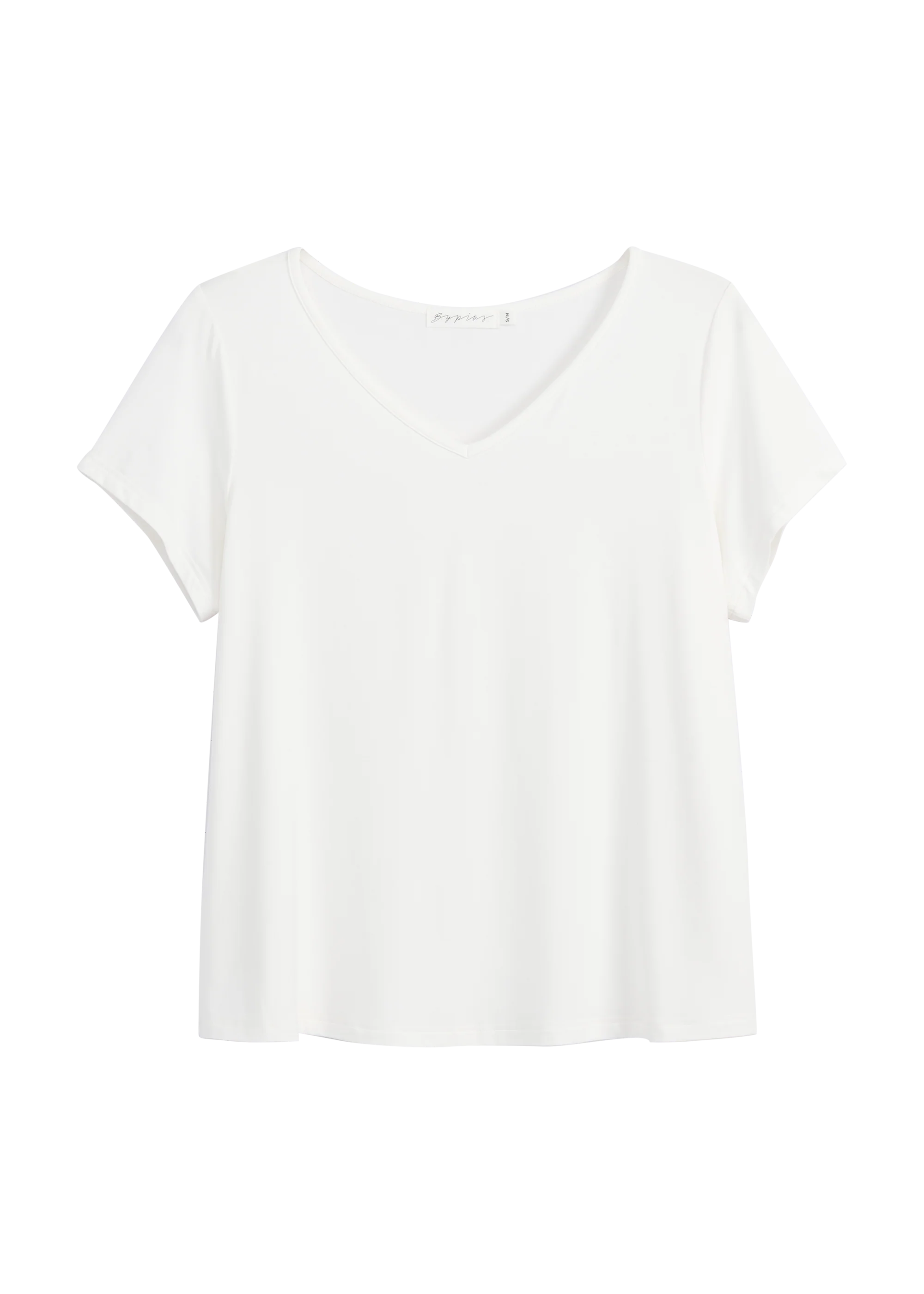 bypias-daily-bambus-t-shirt-wei-v-ausschnitt image 4