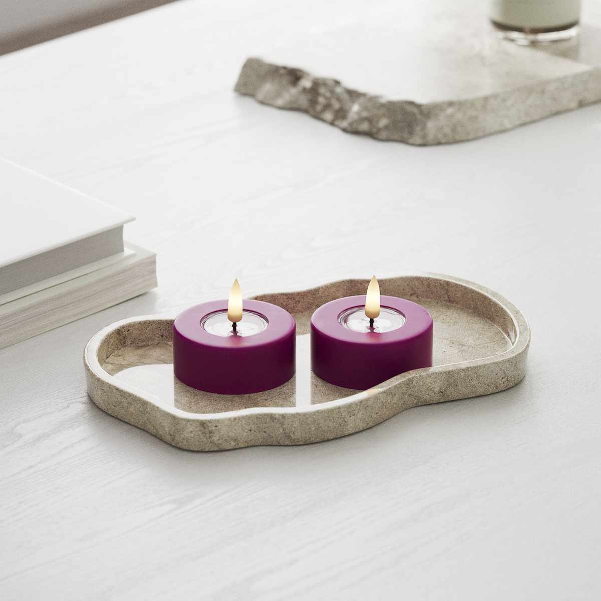 deluxe-homeart-teelichter-led-jumbo-teelicht-violett-2-st-ck image 3