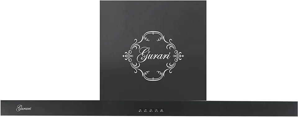 gurari-gch-e-912-bl-herdset-90cm-schwarz-glaskeramik-121l image 1