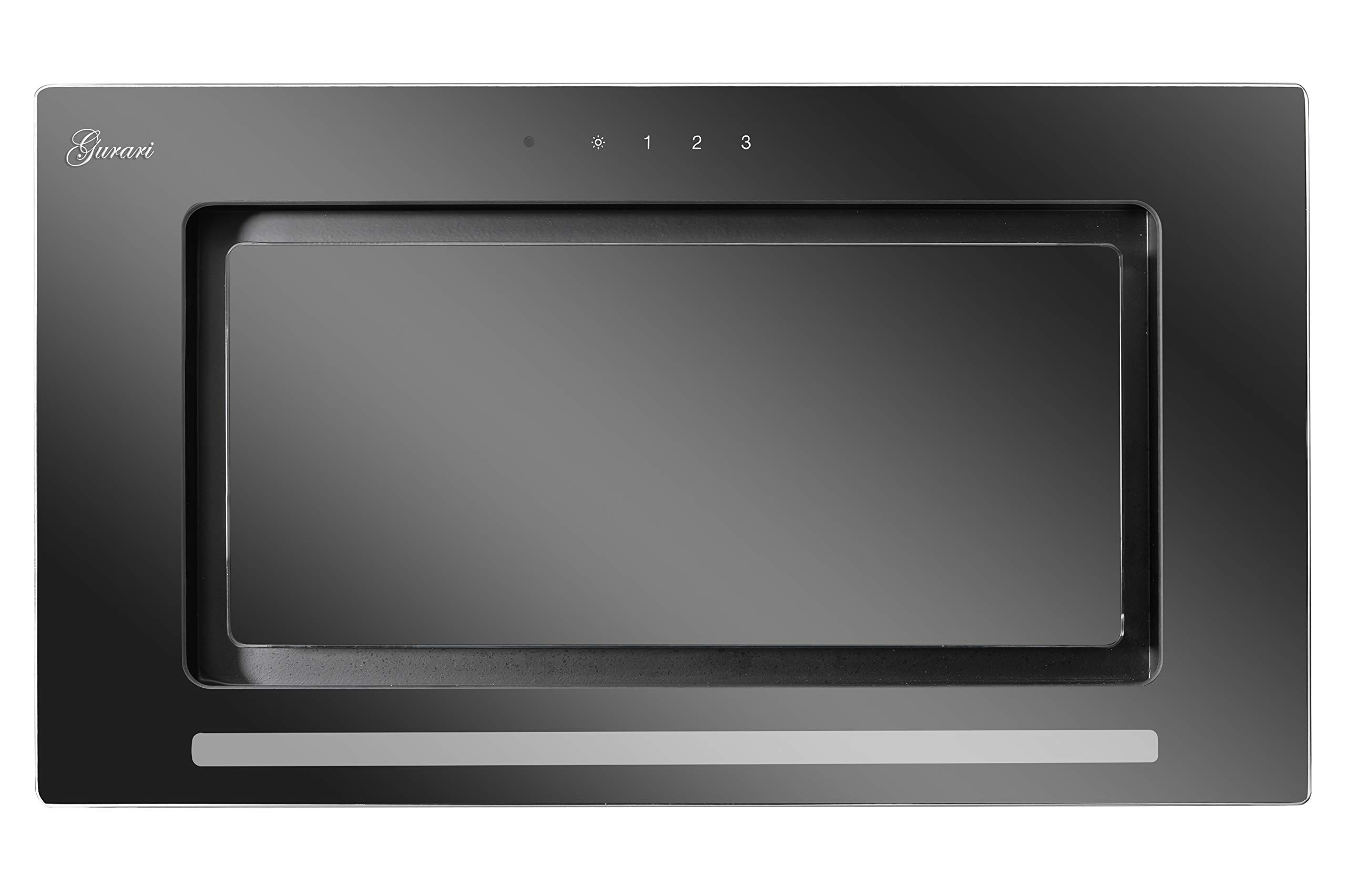 gurari-gch-e-217-einbau-dunstabzugshaube-52-cm-schwarzglas-1000m-h image 1