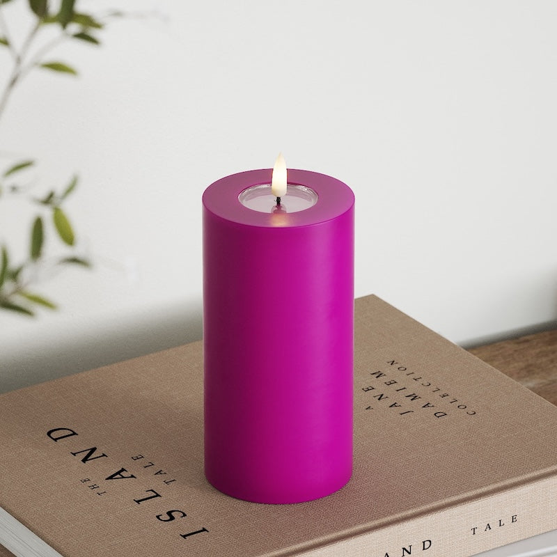 deluxe-homeart-blockkerzen-led-blockkerze-7-5x15-cm-violett image 4