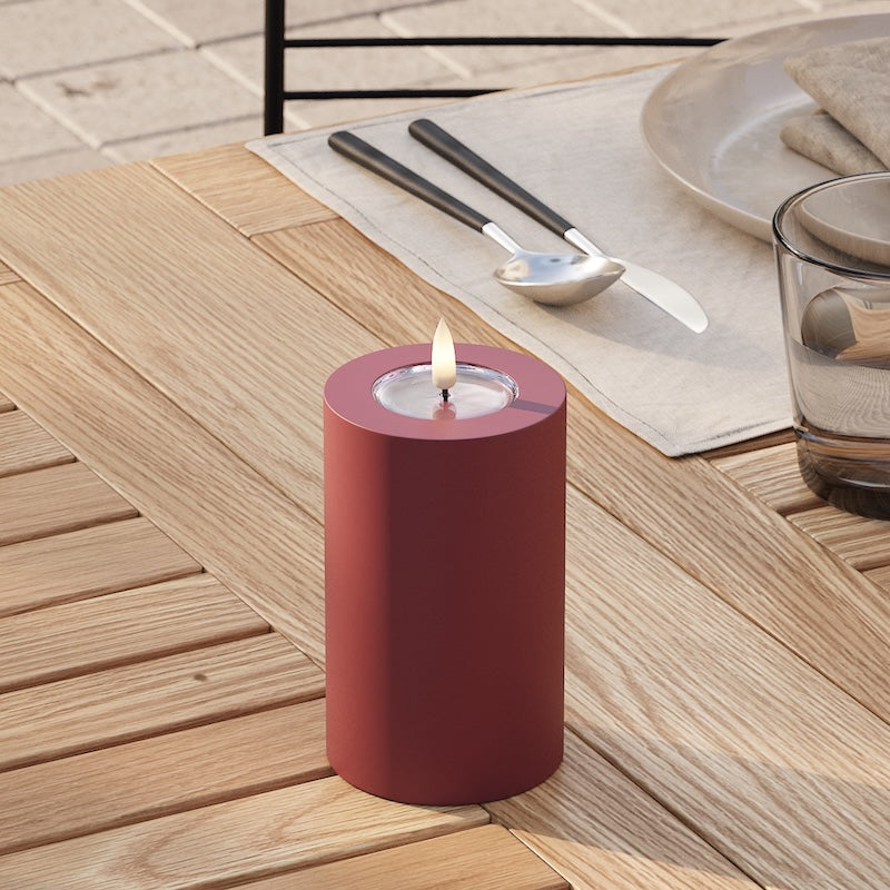 deluxe-homeart-au-enleuchten-led-outdoor-kerze-bordeaux-ip44 image 2