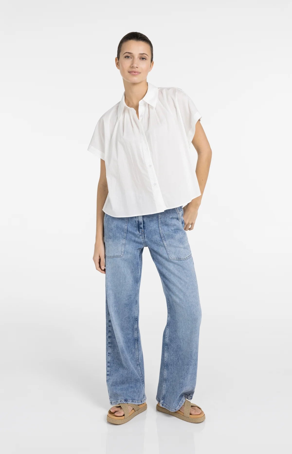 yaya-bluse-wei-rmellos-zierkn-pfe-gr-34-40-baumwolle image 5