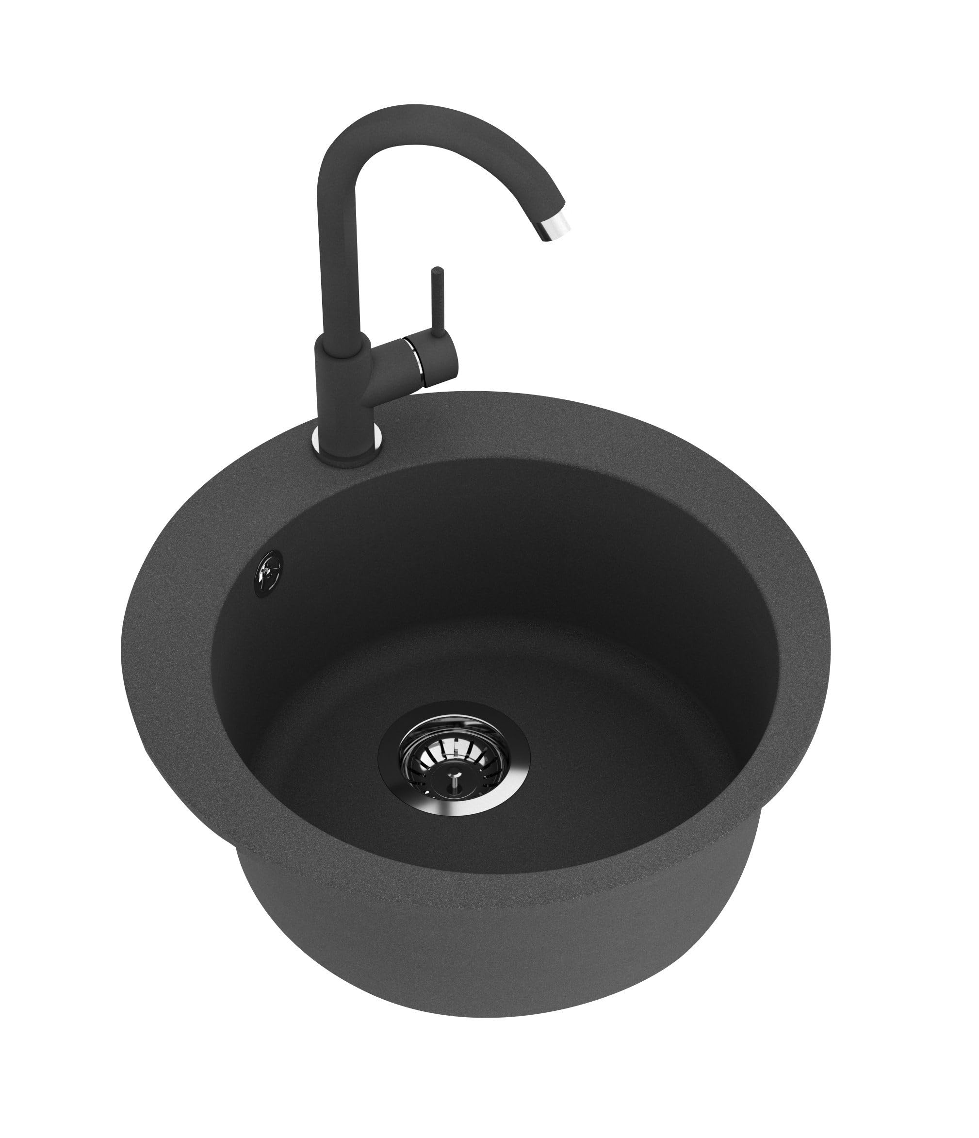 gurari-srr100-601-granitsp-le-rund-schwarz-50-5cm image 3