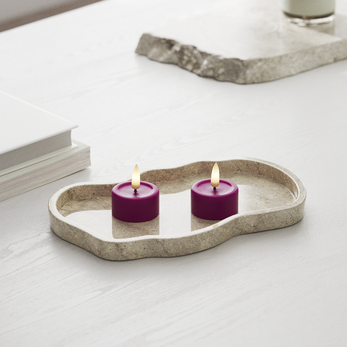 deluxe-homeart-teelichter-led-2-st-ck-violett-real-flame image 3