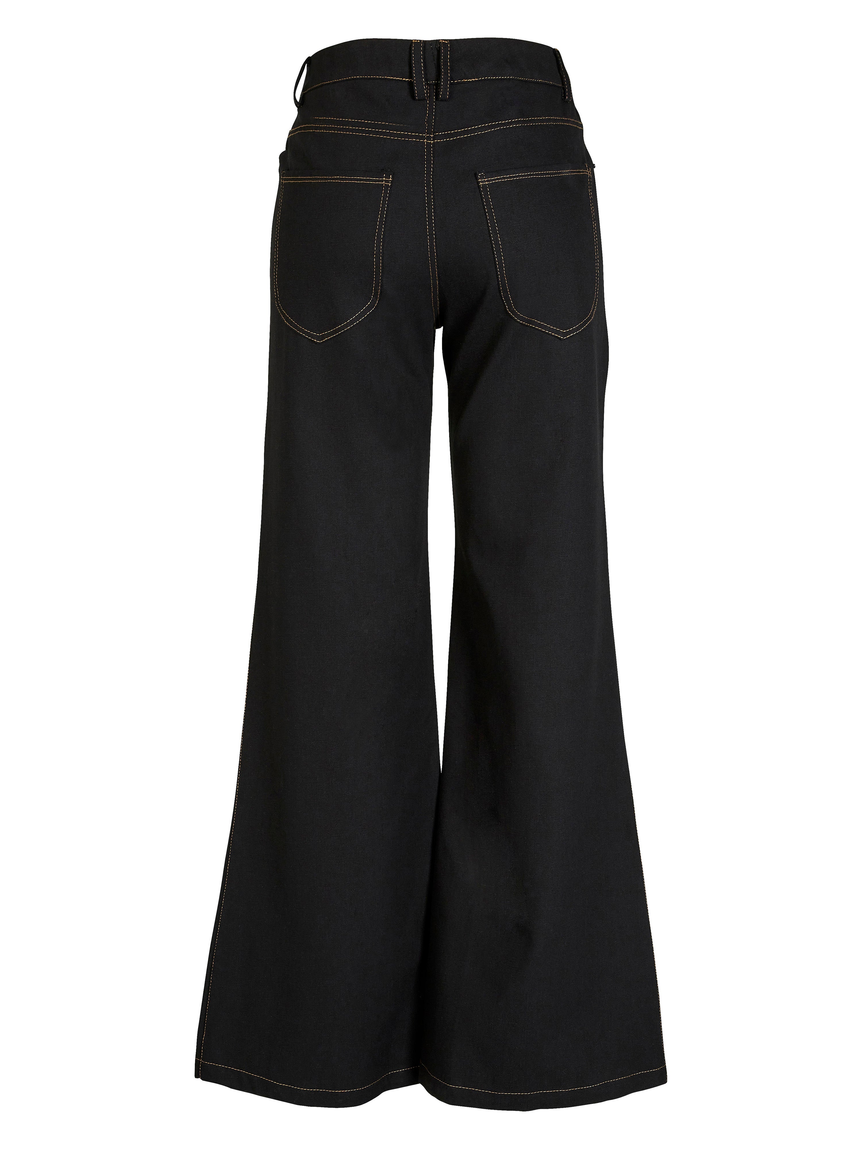 n-denmark-beate-wide-leg-jeans-schwarz-5-pocket-damen image 7