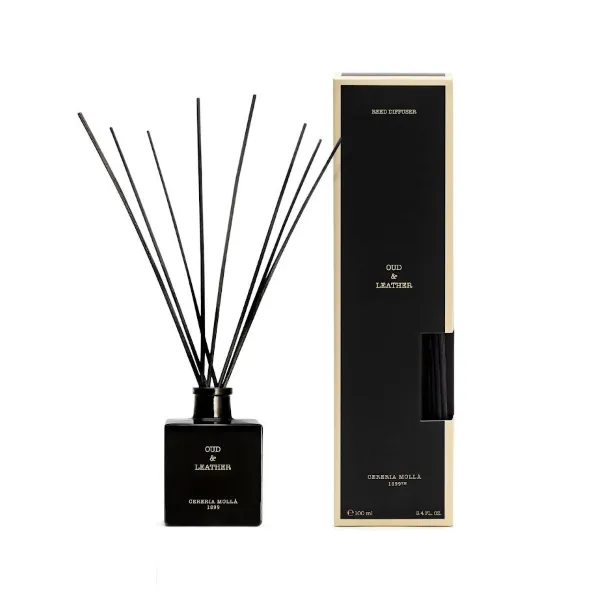 cereria-moll-oud-leather-raumduft-diffuser-100-ml image 1