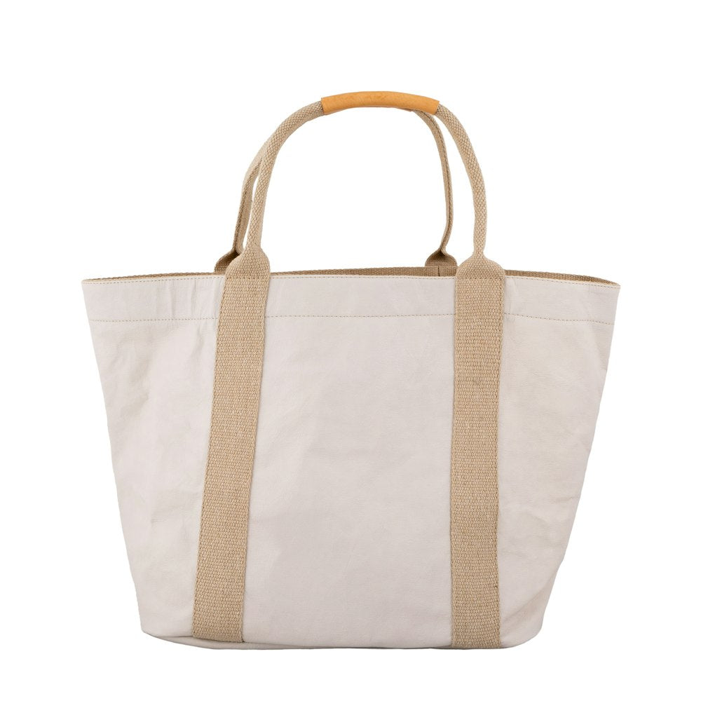 uashmama-giulia-small-shopper-papier-glossy-wei-leder image 1