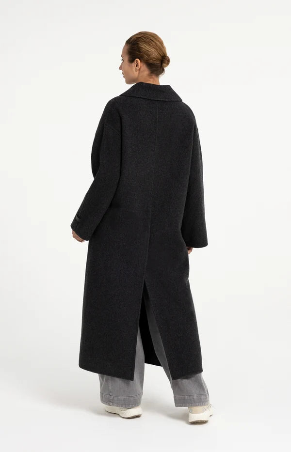 yaya-wollmantel-damen-dunkelgrau-melange-oversize image 4