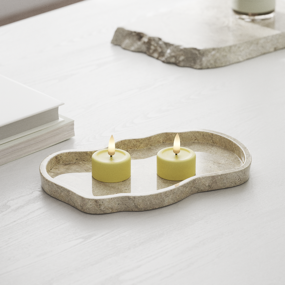 deluxe-homeart-teelichter-led-teelicht-hellgelb-2-st-ck-real-flame image 3
