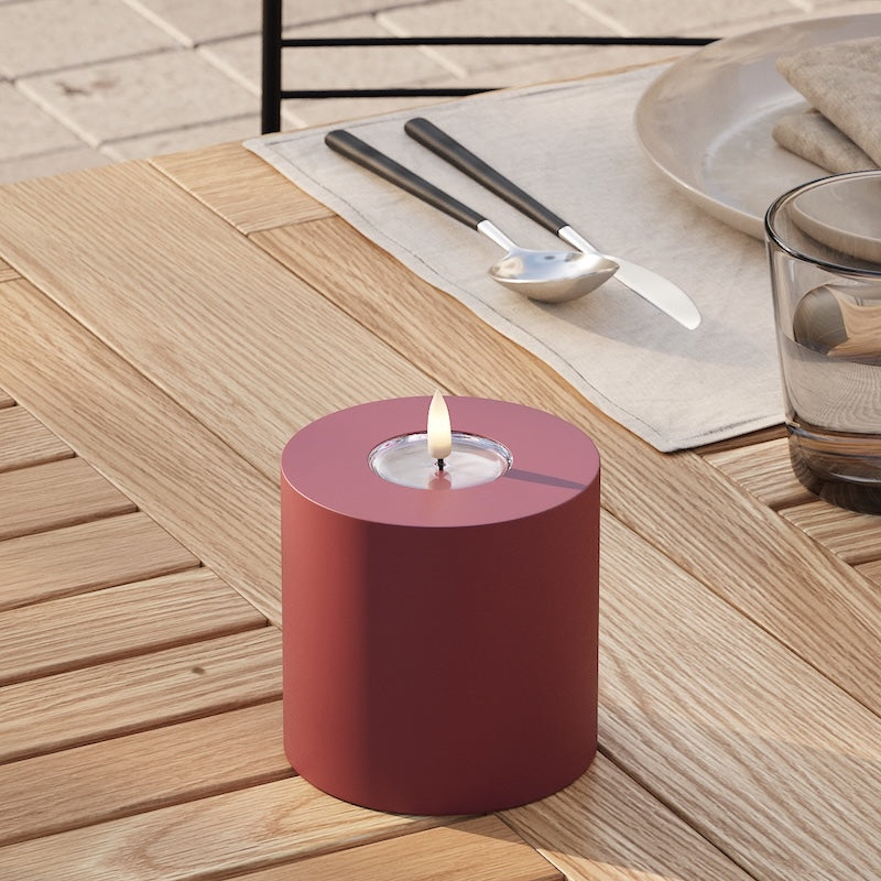 deluxe-homeart-au-enleuchten-led-blockkerze-10x10-cm-bordeaux image 2