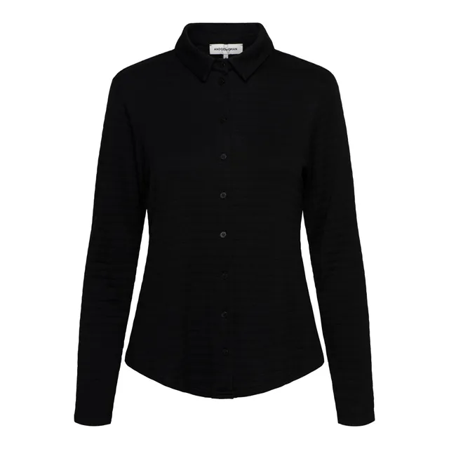 co-woman-lotte-bluse-schwarz-jersey-gr-m-langarm image 1