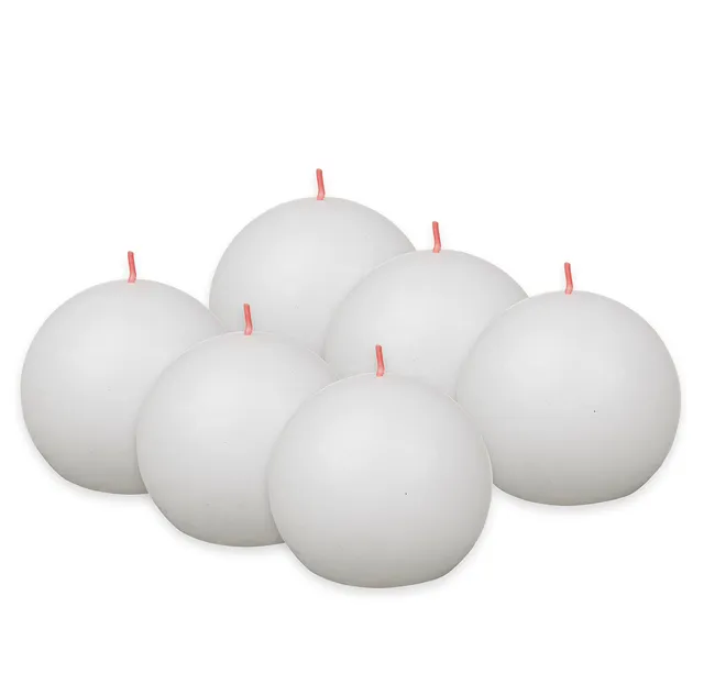 bolsius-rustik-kugelkerzen-wei-6-st-ck-7-6cm-25h image 1