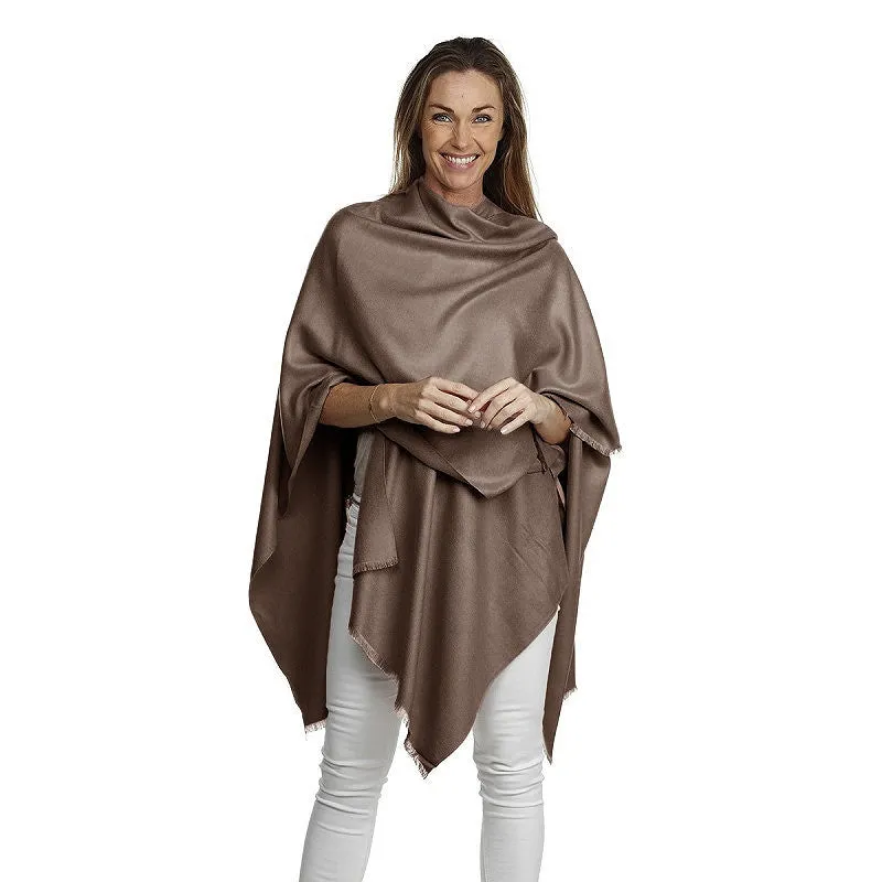the-moshi-davos-poncho-taupe-uni-160-cm image 1