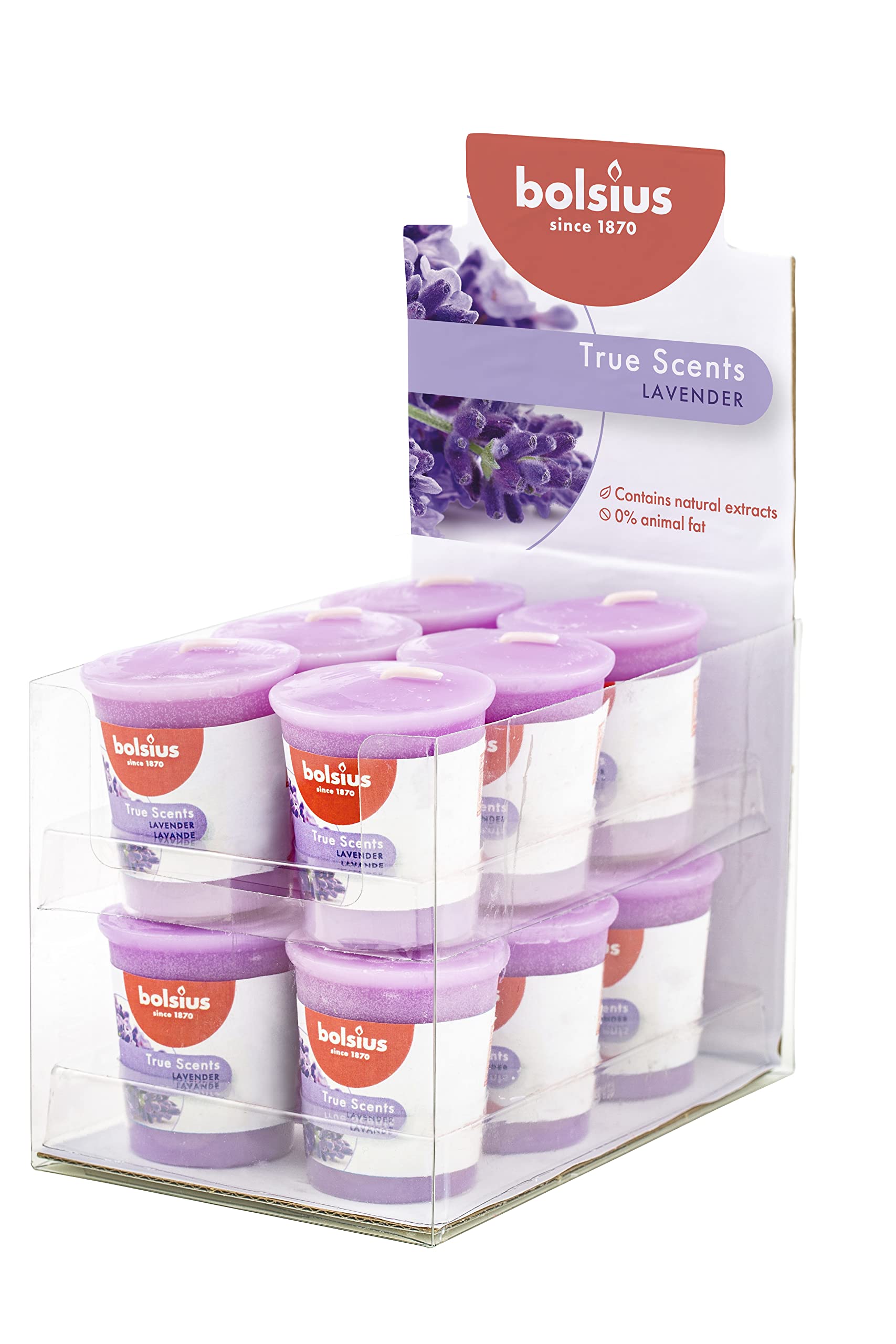 bolsius-true-scents-duftkerzen-lavendel-lila-12er-15-stunden image 1