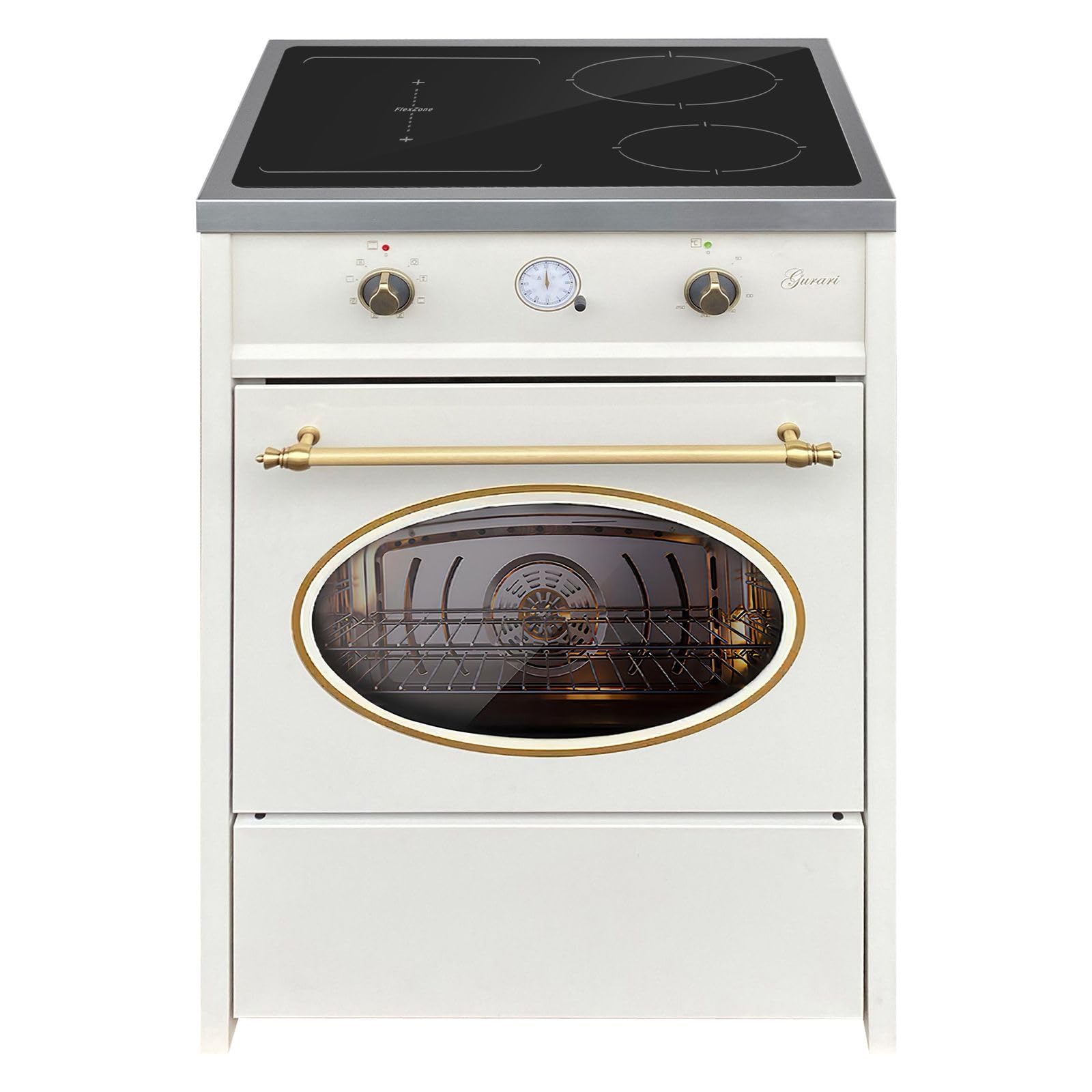 gurari-gch-e-612-cr-herdset-standherd-60-cm-creme-induktion image 3