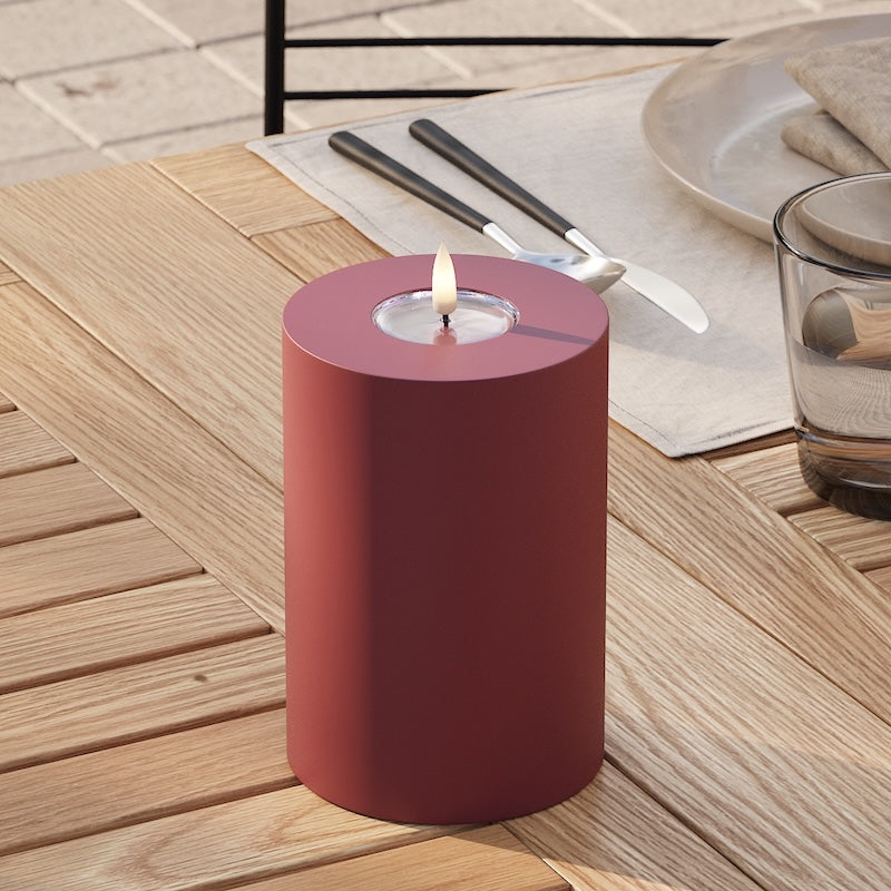 deluxe-homeart-au-enleuchten-led-kerze-10x15-cm-bordeaux-ip44 image 2