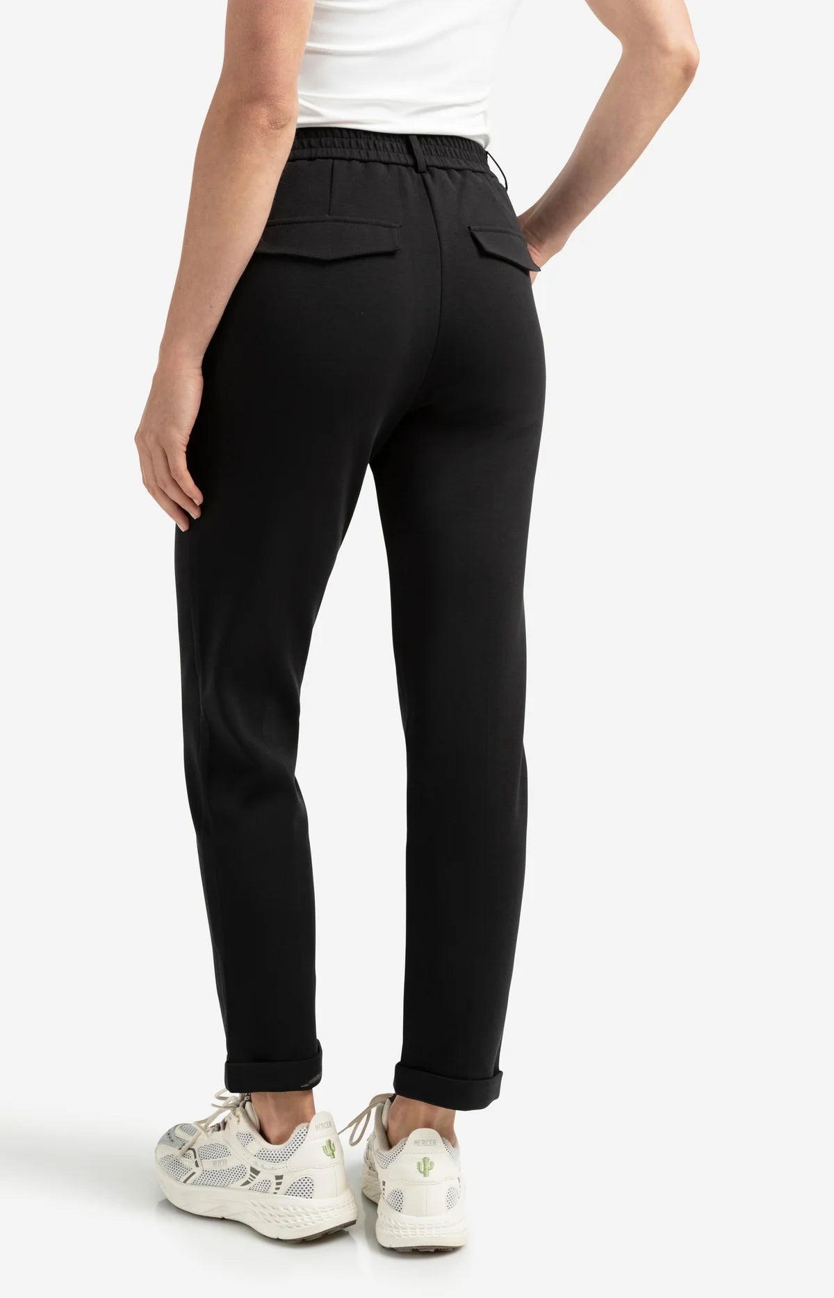 yaya-basic-scuba-hose-schwarz-gerades-bein-hoher-bund image 2