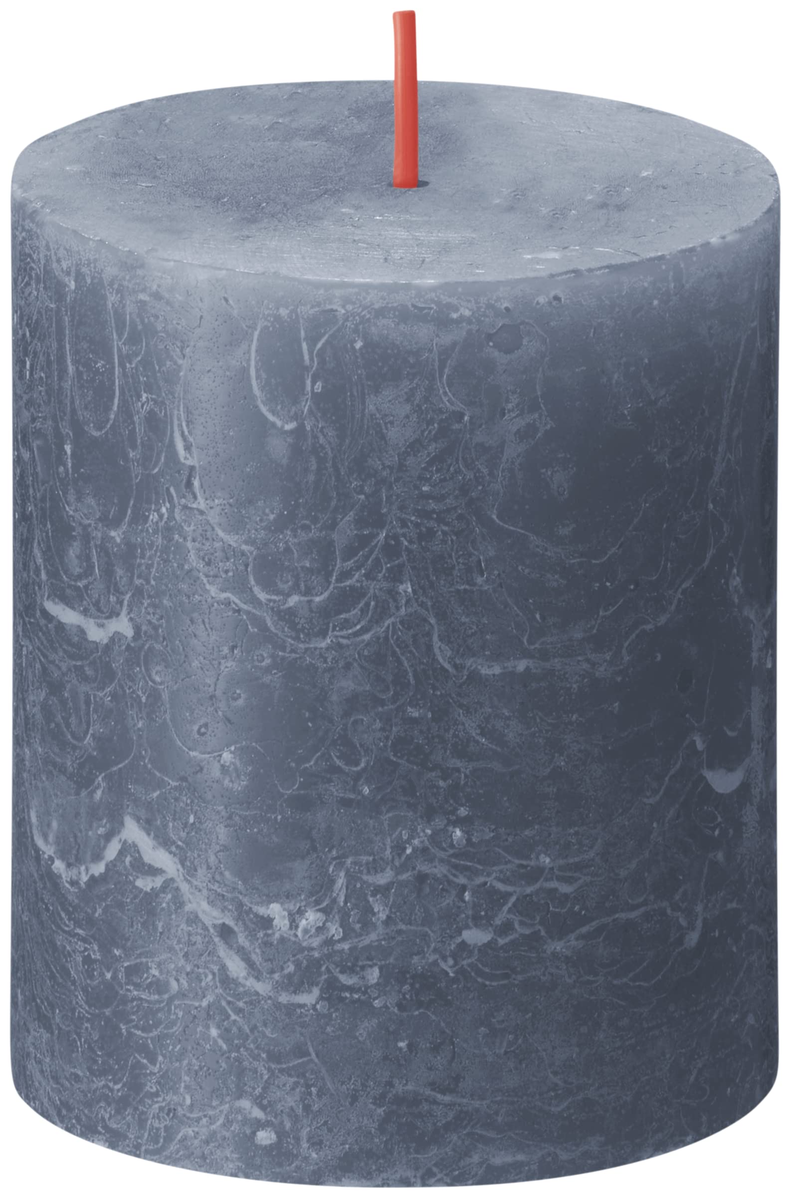 bolsius-rustik-stumpenkerzen-dunkelblau-4er-pack-8x7-cm image 2