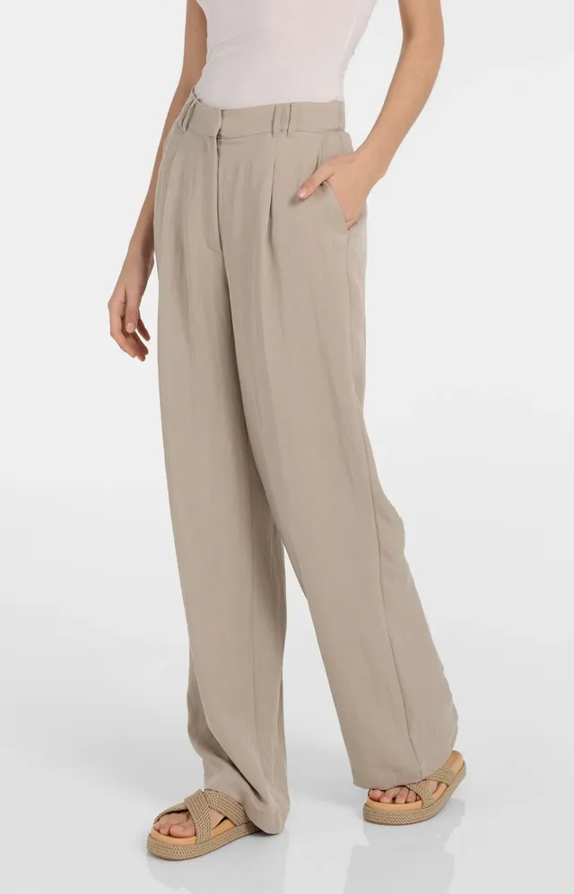 yaya-bundfaltenhose-l32-schlamm-gr-38-weites-bein image 1