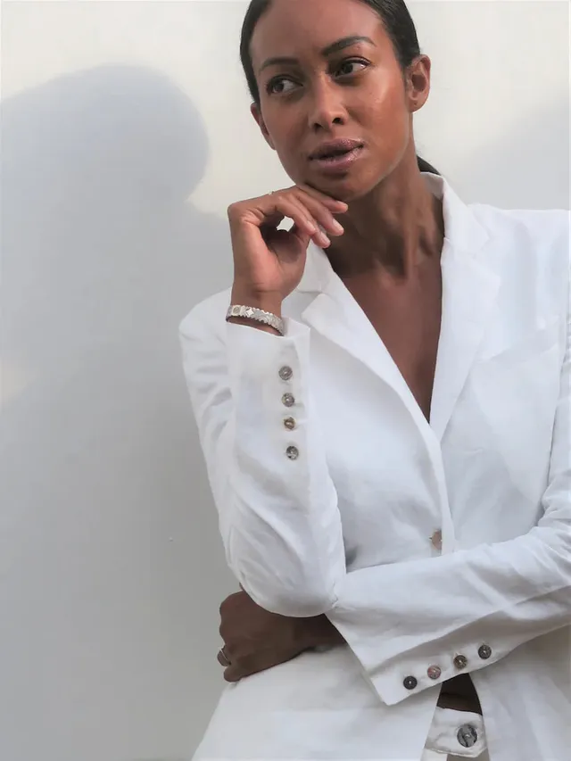 luciee-linen-blazer-leinenblazer-ecru-gr-e-s image 1