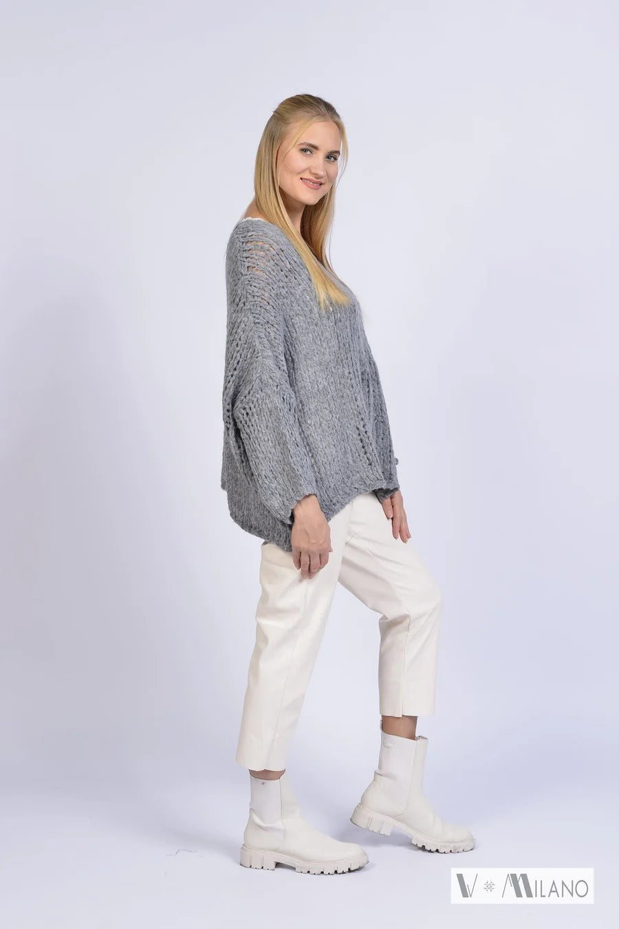 ein-st-ck-vom-gl-ck-lora-grobstrickpullover-grau-oversize-wolle image 2