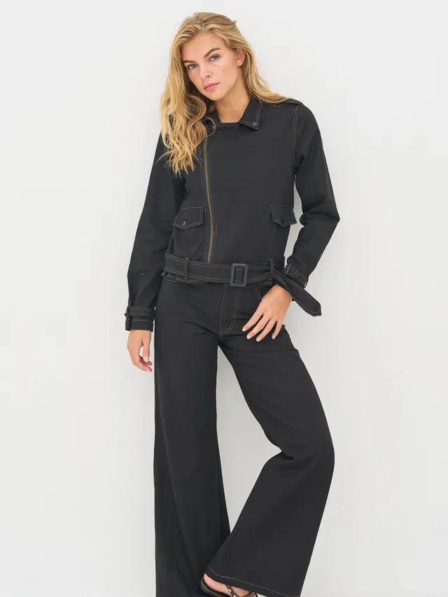 n-denmark-beate-wide-leg-jeans-schwarz-5-pocket-damen image 1