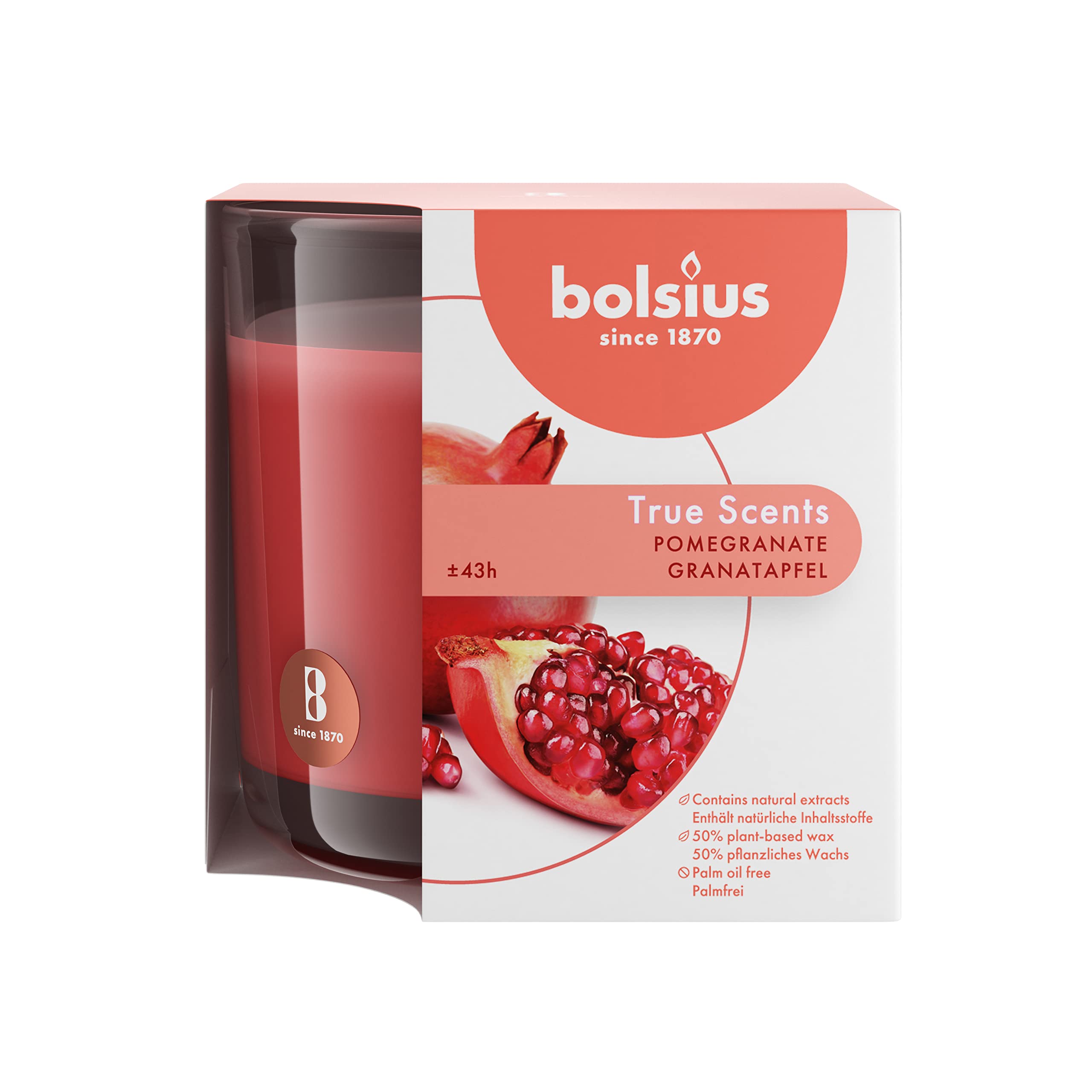 bolsius-true-scents-duftkerze-granatapfel-glas-43h-gro image 2