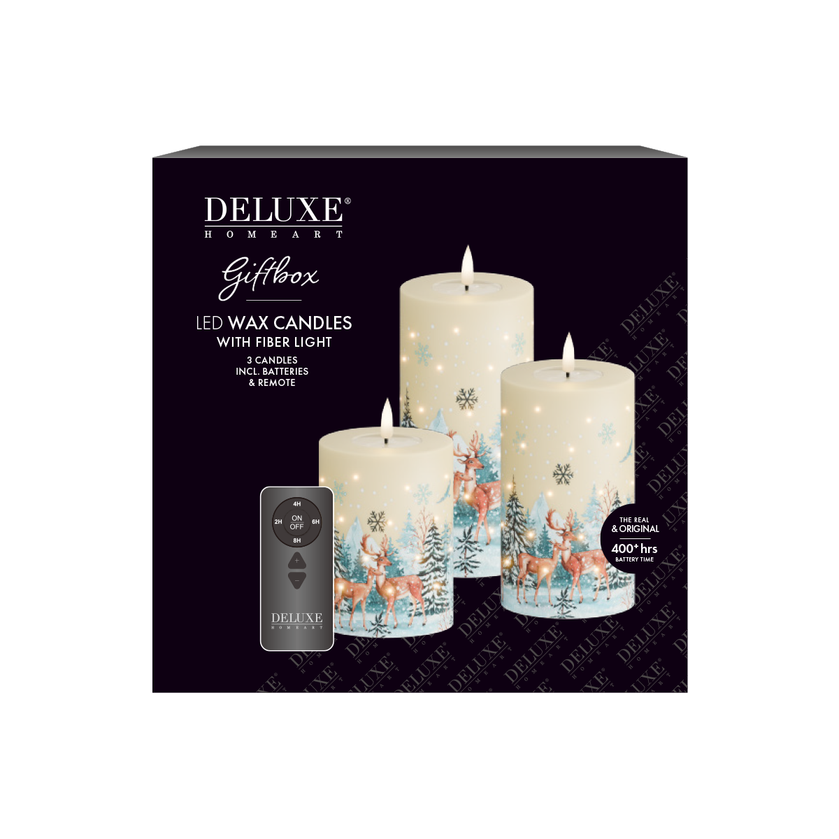 deluxe-homeart-saisons-led-wachskerzen-geschenkbox-weihnachten-3er image 3