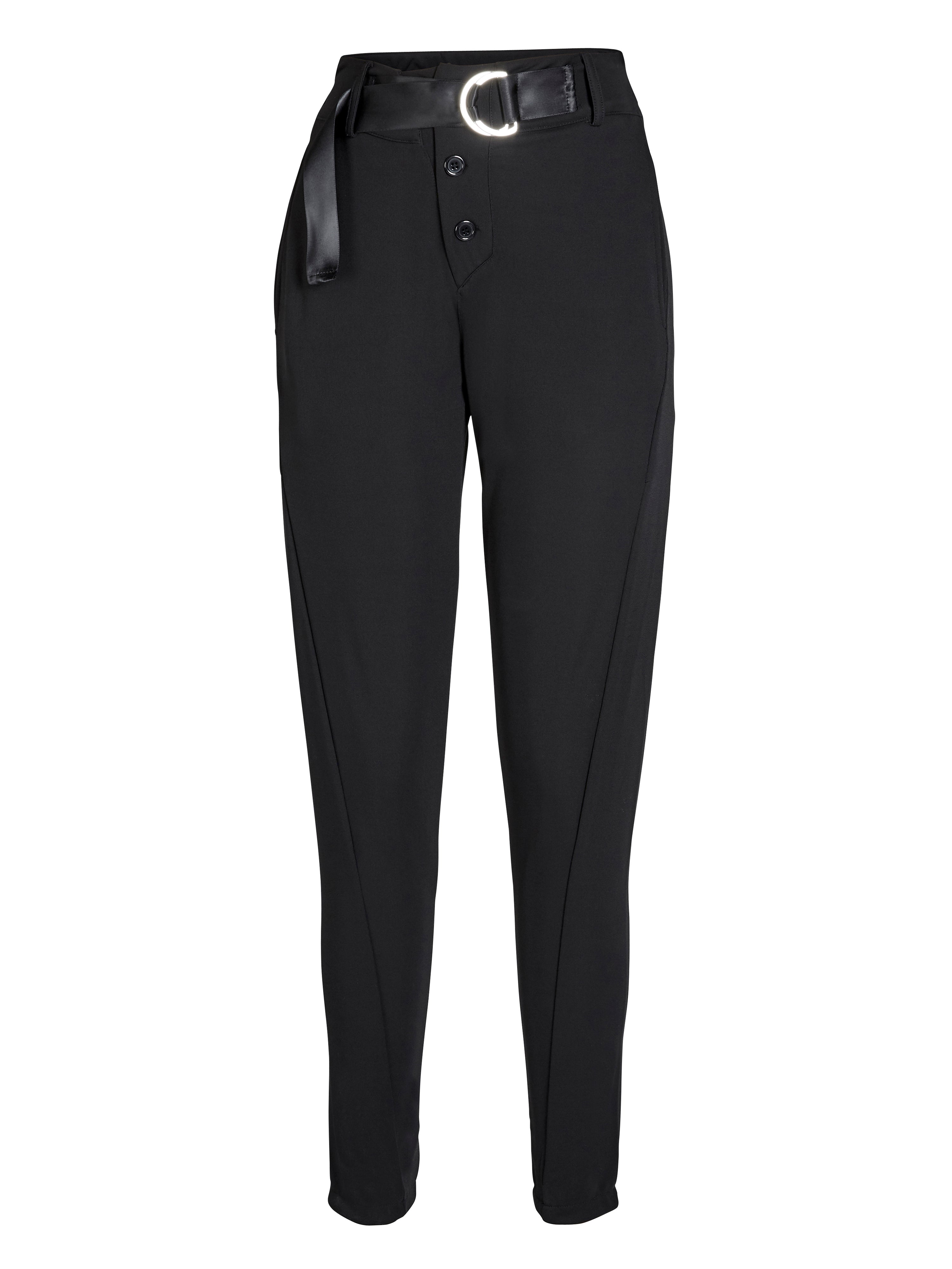 n-denmark-anita-schmale-hose-schwarz-mit-sating-rtel image 3