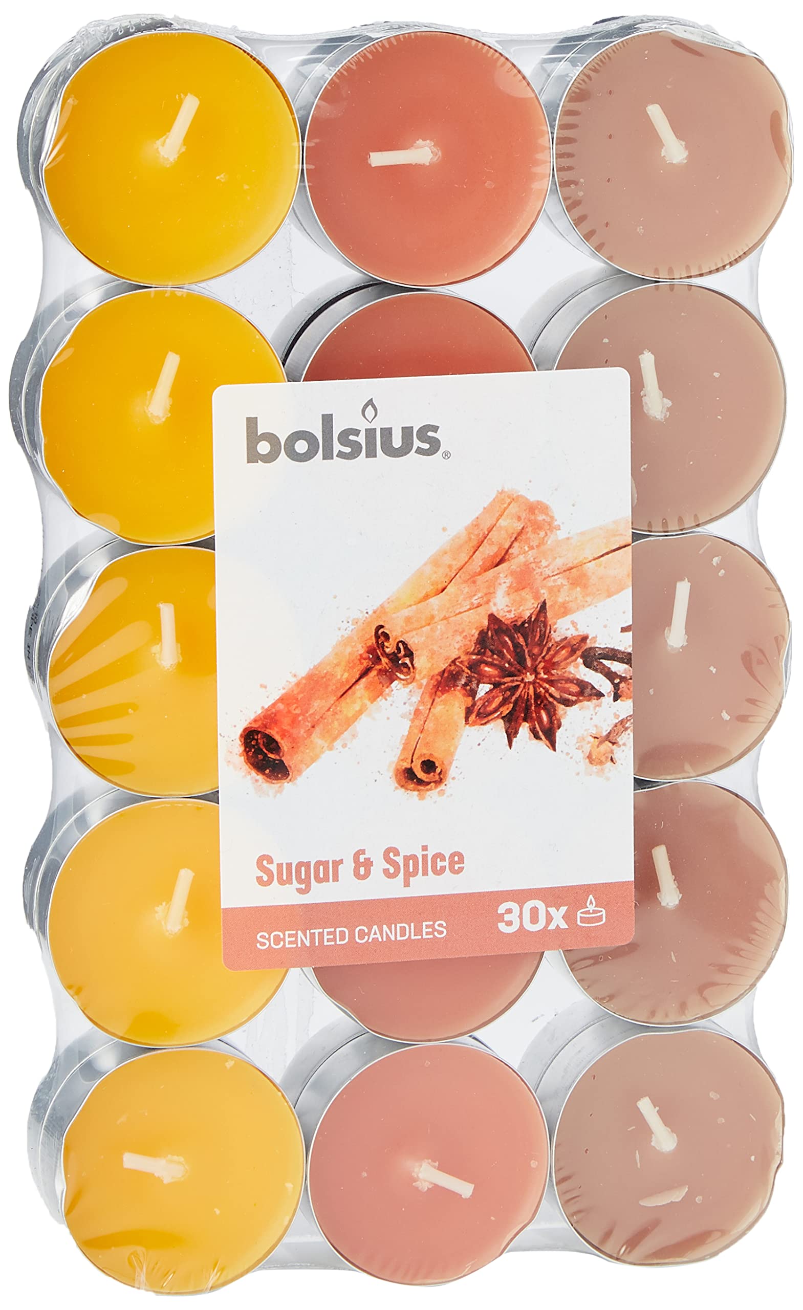 bolsius-true-scents-duftteelichter-zucker-gew-rz-30-st-ck-4h image 1
