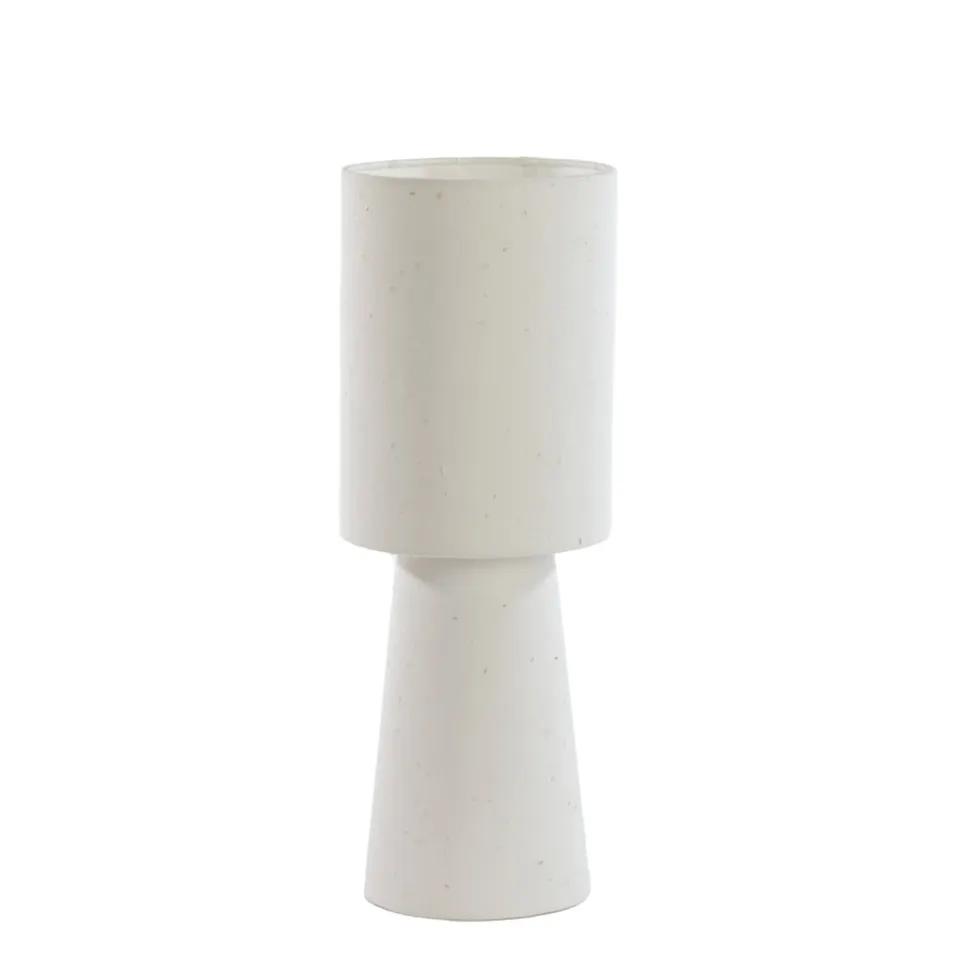 raeni-tischlampe-klein-papyrus-off-white-e27 image 1