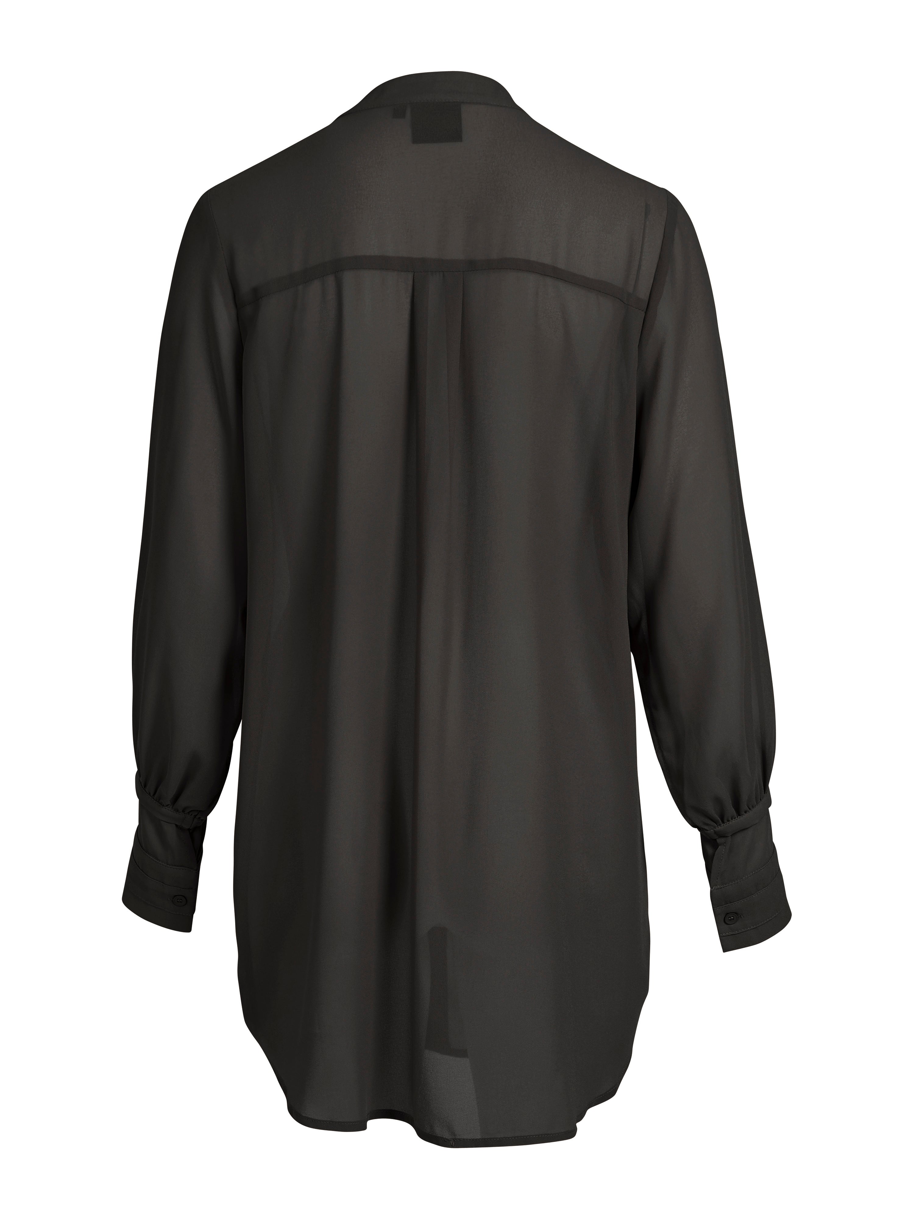 n-denmark-astrid-chiffonbluse-schwarz-lang image 3