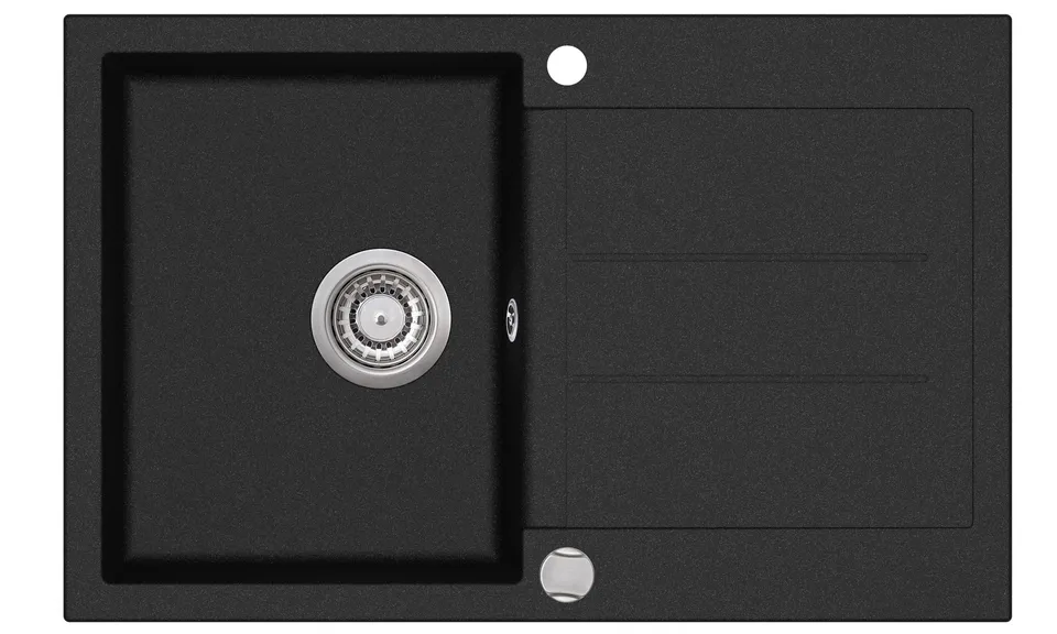 gurari-sqt-101-601-granitsp-le-schwarz-78x50-mit-siphon image 1