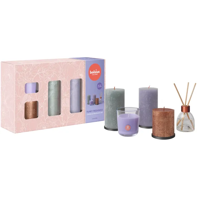 bolsius-rustik-geschenkset-5-tlg-lavendel-funky-freshness image 1