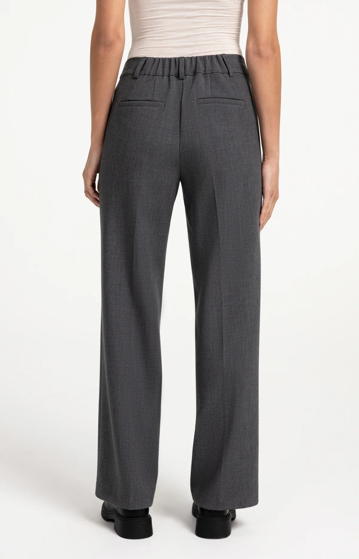 yaya-stoffhose-gerades-bein-grau-melange-b-gelfalte image 2