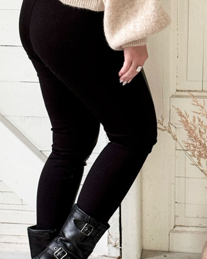 bypias-faux-leggings-kunstleder-schwarz-s image 2