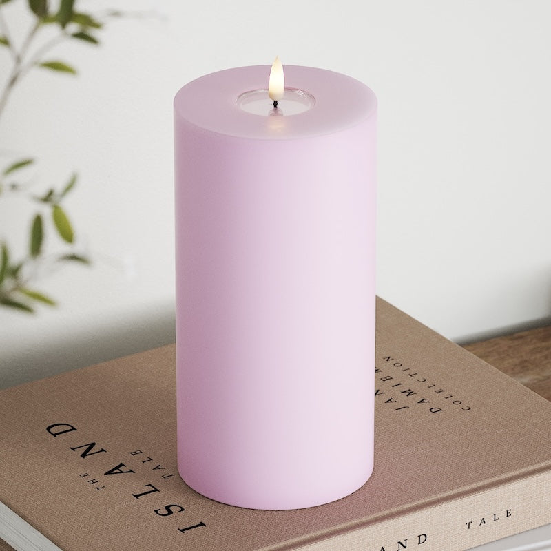 deluxe-homeart-blockkerzen-led-blockkerze-10x20-cm-lavendel image 4