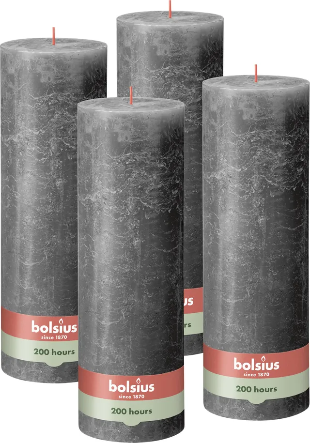 bolsius-rustik-stumpenkerze-xxl-anthrazit-30x10-cm-4-st-ck-200h image 1