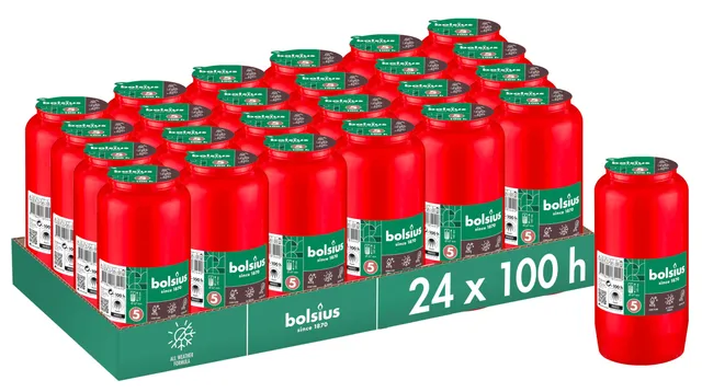 bolsius-grablichte-grablicht-rot-24-st-ck-4-tage-brenndauer image 1