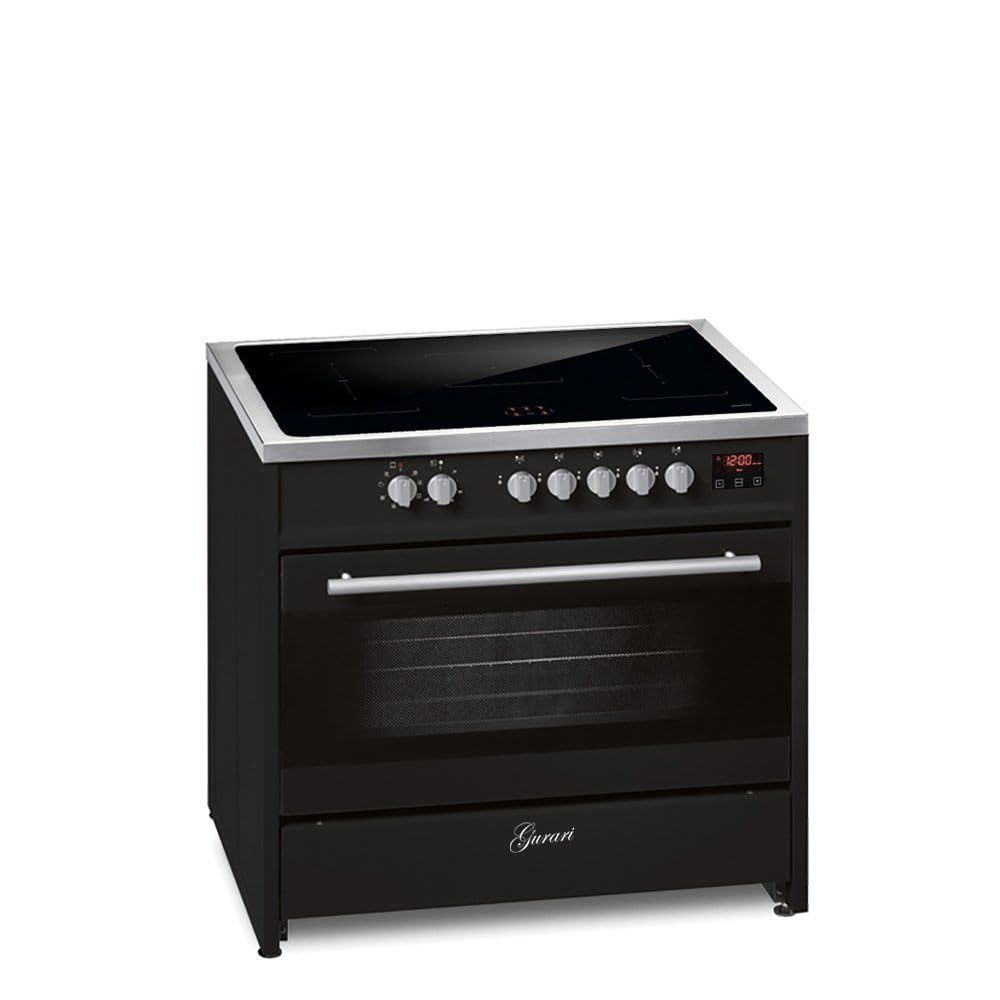gurari-e-913-bl-gch-f-462-standherd-90-cm-schwarz-induktion image 2