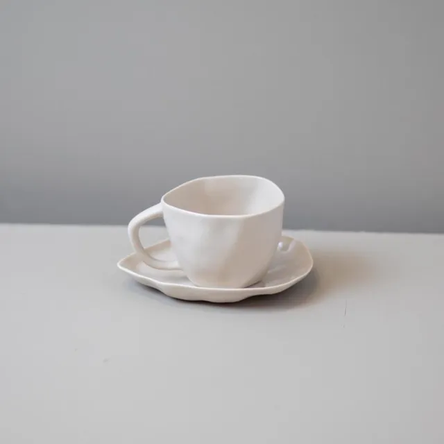 behome-tam-espressotasse-mit-untertasse-100-ml-silbergrau image 1