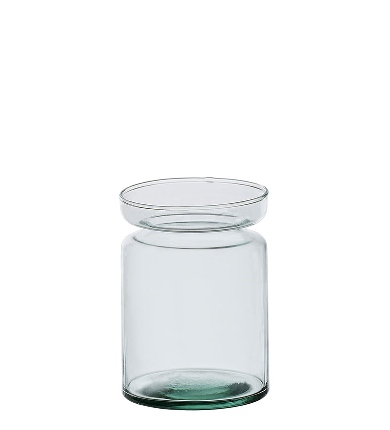 oohh-collection-valencia-duo-vase-glas-klar-d10xh14cm-recyclingglas image 1
