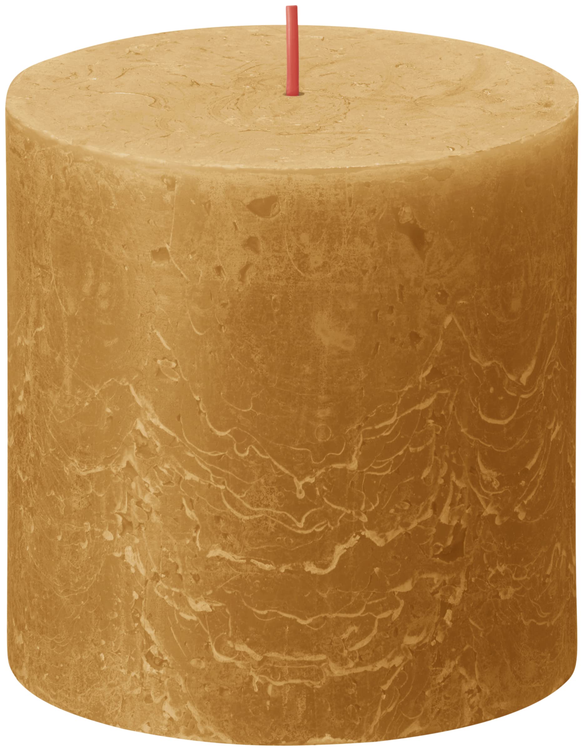 bolsius-rustik-stumpenkerze-ockergelb-3-st-ck-10x10-cm-62h image 4