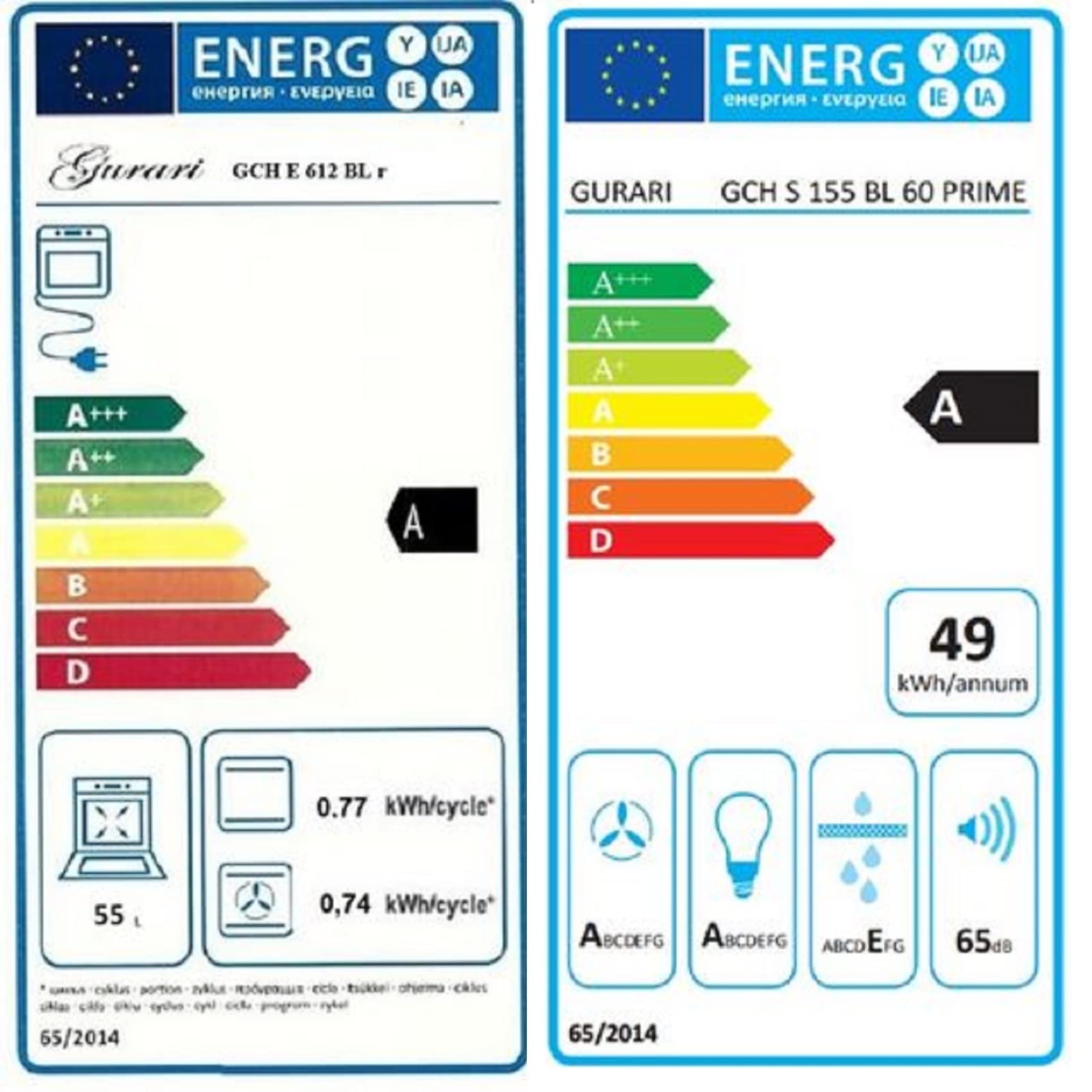 gurari-gch-e-612-bl-s-155-bl-herdset-60cm-schwarzglas-touch image 4
