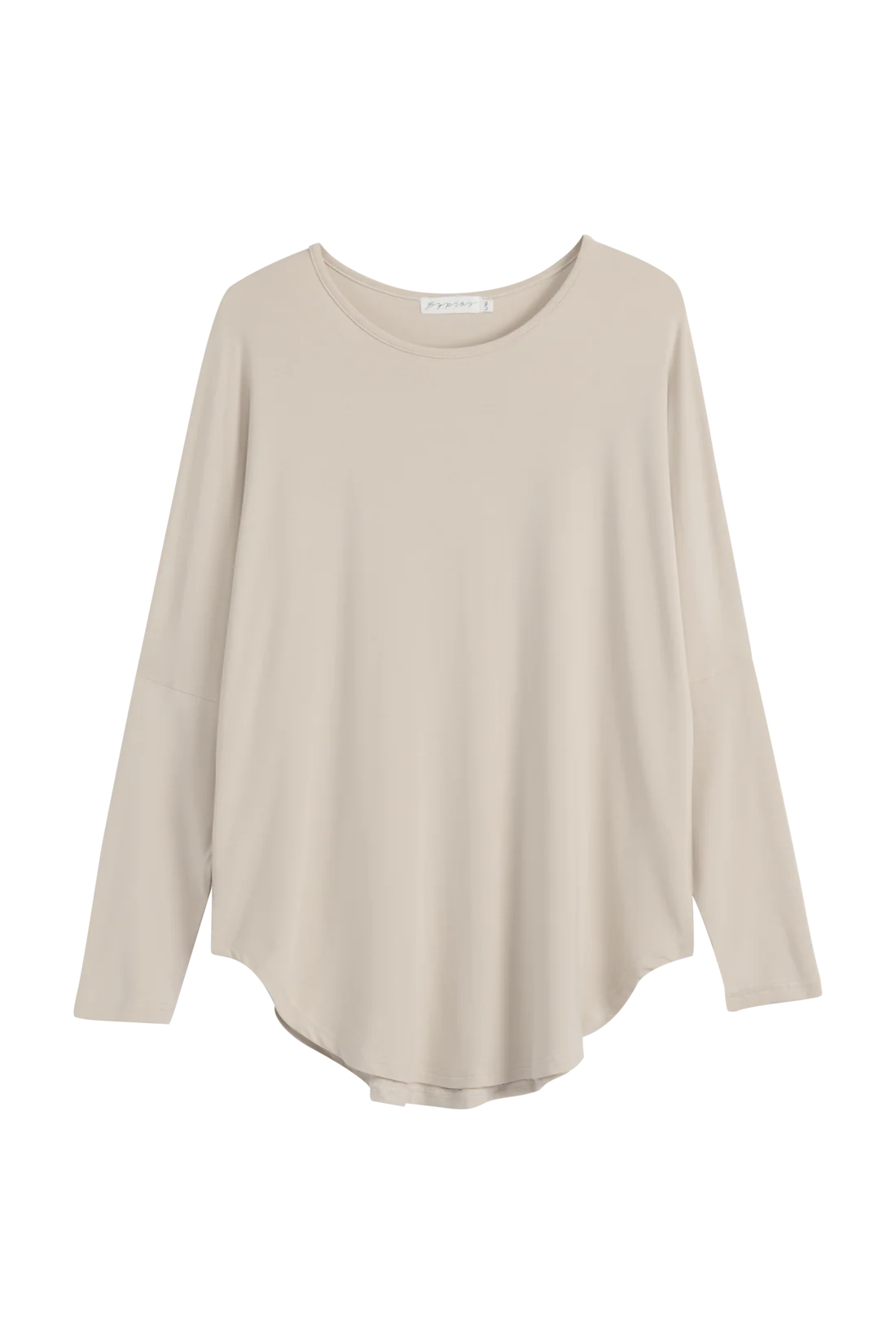 bypias-yoga-bambus-langarmshirt-beige-damen-s-m-l-xl image 4