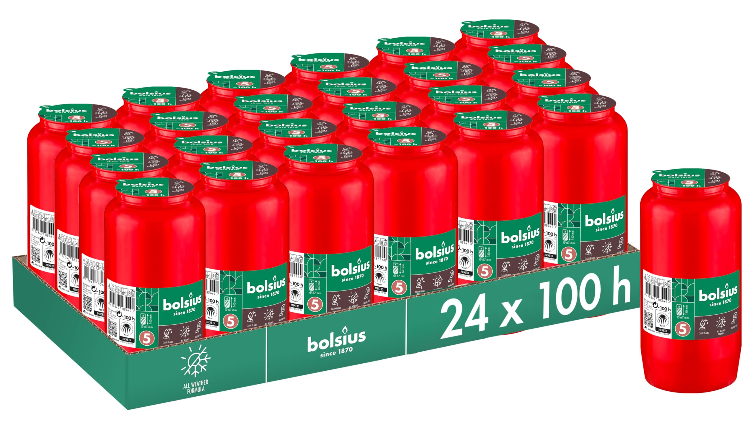 bolsius-grablichte-grablicht-rot-24-st-ck-4-tage-brenndauer image 1